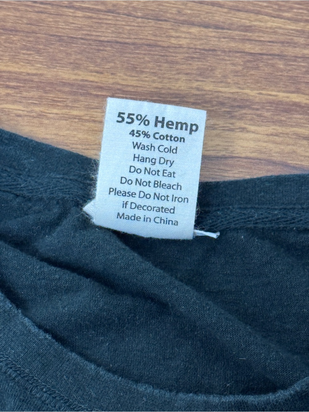 Marcel Hemp Shirt Womens Long Sleeve Blend One Size Minimalist Indie Sleaze Boho - Picture 4 of 7